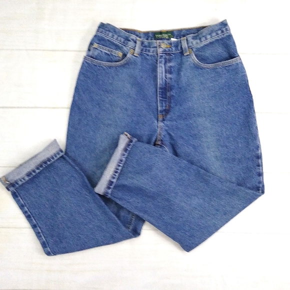Ralph Lauren Denim - Vintage Ralph Lauren High Rise High Water Jeans 28